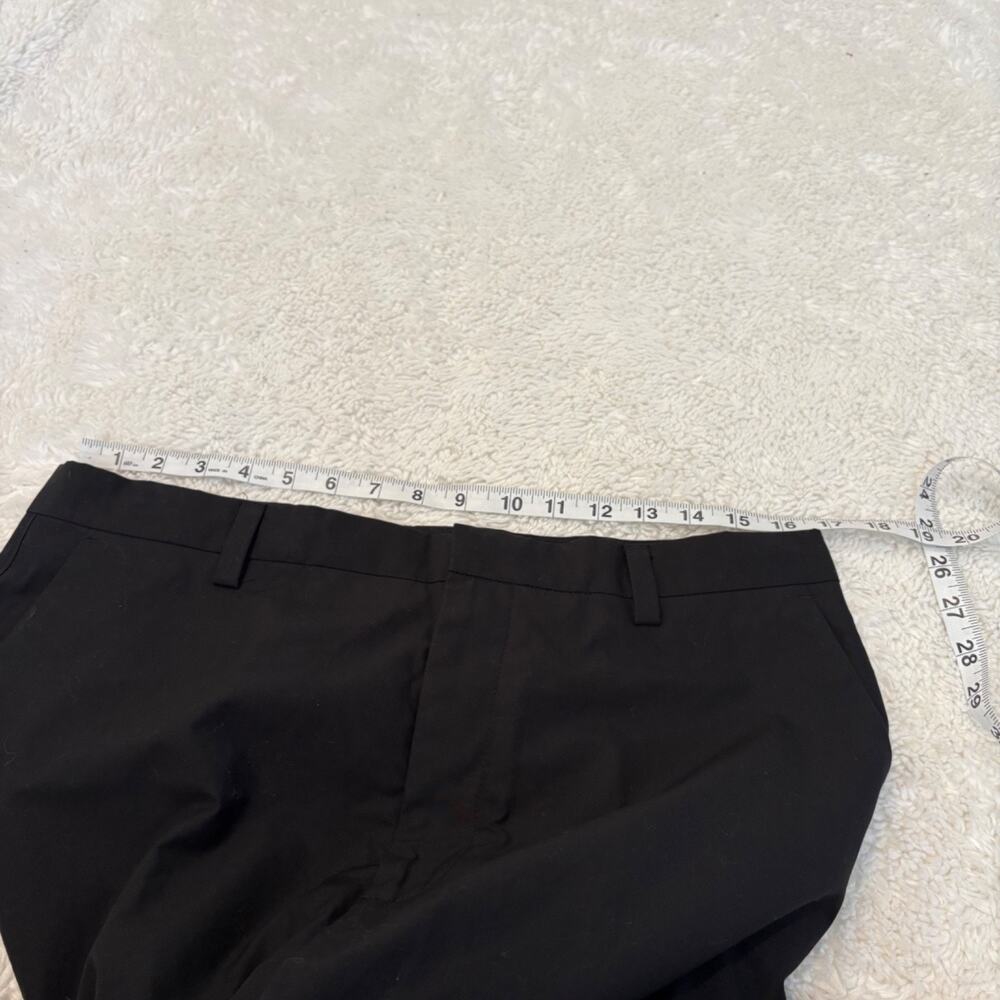 JCrew Chino Pants Mens 34x32 Black Preppy Cotton Office Workwear Career Business - Picture 4 of 6